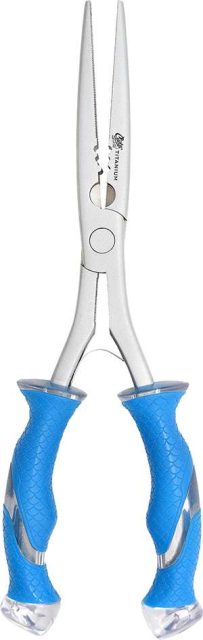 Cuda Titanium Bonded Freshwater Long Needle Nose Pliers - 18113