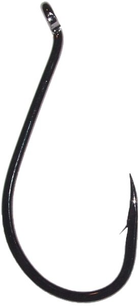 Daiichi D18Z Octopus Wide Hooks - Black Nickel - 1/0 - 8pk