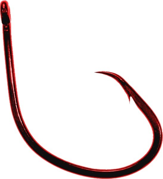 Daiichi D85Z Wide Kirbed Circle Hooks - Bleeding Bait Red - 1 - 8pk