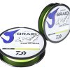 Daiwa J-Braid X4 Fluorescent Yellow Line - 150yds 15