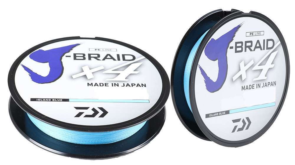 Daiwa J-Braid X4 Island Blue Line - 150yds 15