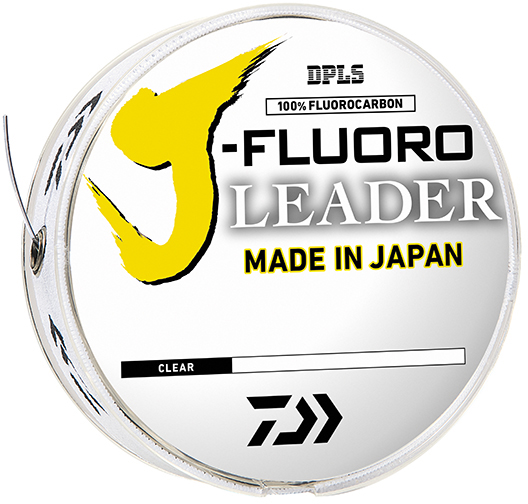 Daiwa J-Fluoro Fluorocarbon Leader - 25lb - 50yds