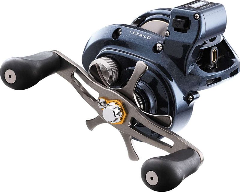 Daiwa Lexa 400 LC Line Counter Baitcasting Reel - LEXA-LC400HL