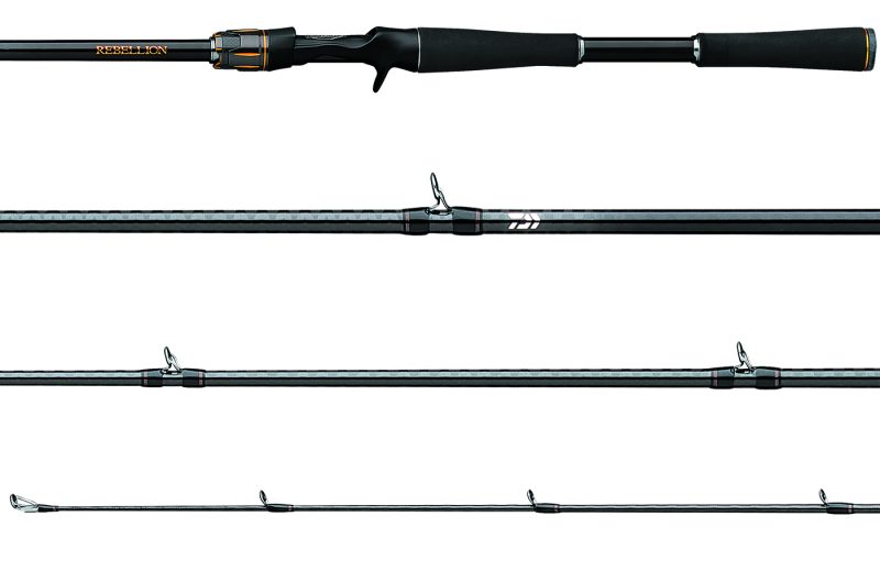 Daiwa Rebellion Casting Rod - REBELLION6102MHRB