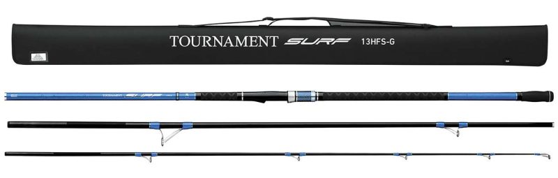 Daiwa Tournament Ballistic Surf Rod - TNMTSF13HFS-G