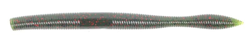 Daiwa Yamamoto Neko Fat Worm - 5in - Watermelon Red Flake