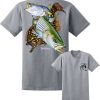 David Dunleavy DDM8024 Inshore Slam SS T-Shirt - Silver - Large