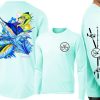 David Dunleavy Off Shore Slam Long Sleeve Shirt - Seagrass - 2X-Large