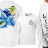 David Dunleavy Off Shore Slam Long Sleeve Shirt - White - 3X-Large