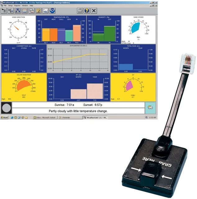 Davis WeatherLink Windows - Serial Port f/ Vantage Vue & Pro2 Series