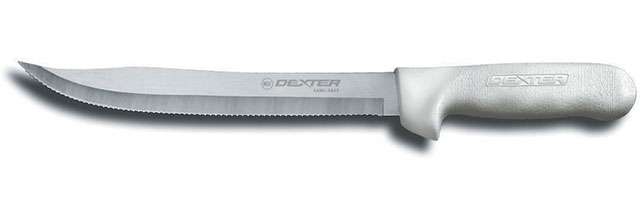 Dexter-Russell Sani-Safe 9" Scalloped utility Slicer - S142-9SC-PCP