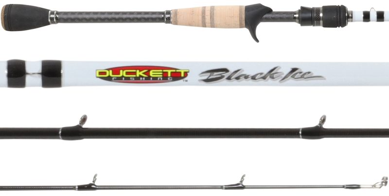 Duckett Fishing Black Ice Casting Rod - DFBI710XH-C