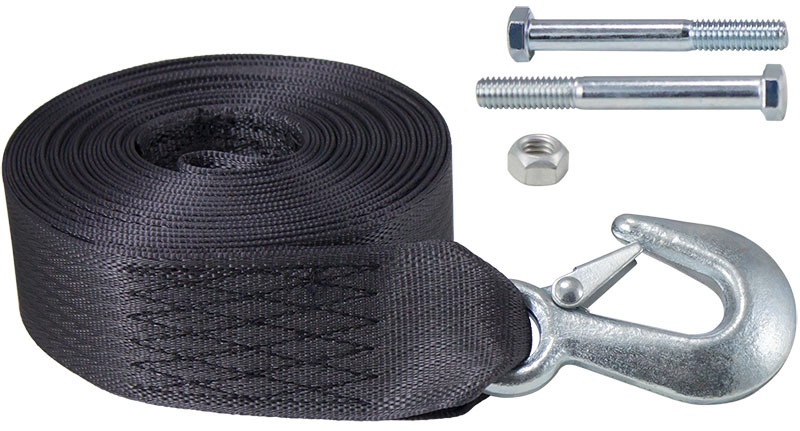 Dutton-Lainson 6250 Heavy Duty Winch Strap and Hook - 25'