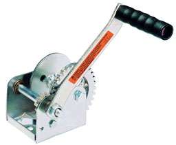 Dutton-Lainson 900A Zinc TUFFPLATE Hand Ratchet Winch - 900 lb.