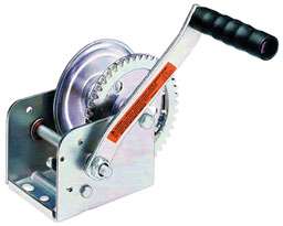 Dutton-Lainson Zinc TUFFPLATE Hand Ratchet Winch - 1300 lb. - 1300A