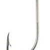 Eagle Claw 084 Plain Shank Offset Hook Bronze - Size 1