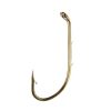 Eagle Claw 181 Down Eye Offset Baitholder Hooks - Large - Size 1/0