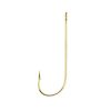 Eagle Claw 202EL Aberdeen 1X Light Wire Non-Offset Hooks 100 Box - 1