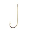 Eagle Claw 214EL Aberdeen 1X Light Wire Non-Offset Hooks 100 Box - 4