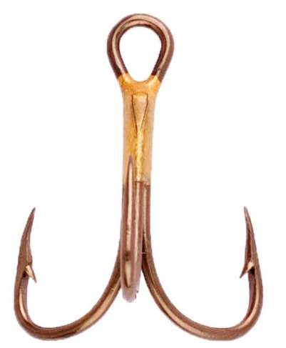 Eagle Claw 374RH-6 Curved Treble Hooks