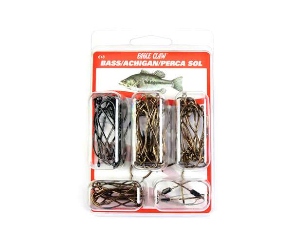 Eagle Claw 618H Bass Hook Assortment