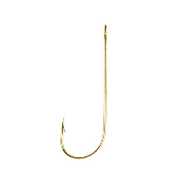 Eagle Claw Aberdeen 1X Light Wire Non-Offset Hooks 100 Box 2/0 - 202EL