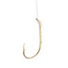 Eagle Claw Lazer Sharp 9212H Baitholder Snelled Hooks Gold 18" - 2/0