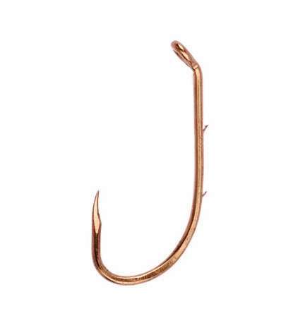 Eagle Claw Lazer Sharp Baitholder Down Eye Offset Hooks Small - 1