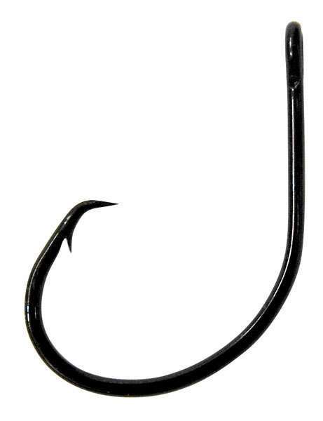 Eagle Claw Lazer Sharp Circle Sea Mid Wire Non-Offset Hooks - 11/0