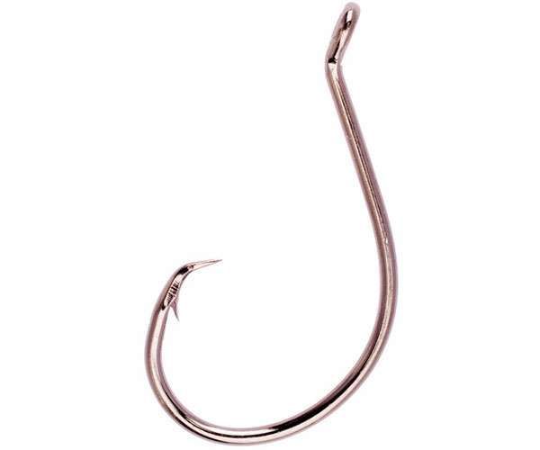 Eagle Claw Lazer Sharp Circle Up Eye Non-Offset Hooks G-pk Large - 3/0