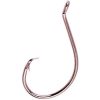 Eagle Claw Lazer Sharp Circle Up Eye Non-Offset Hooks G-pk Small - 1