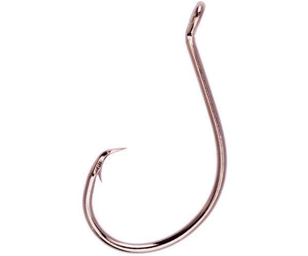 Eagle Claw Lazer Sharp Circle Up Eye Non-Offset Hooks G-pk Small - 1