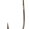 Eagle Claw Lazer Sharp L045 Rotating Z-Bend Worm Hooks - Size 1/0