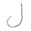 Eagle Claw Lazer Sharp L197BK Circle Sea Offset Hooks 2/0