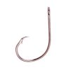 Eagle Claw Lazer Sharp L197BK Circle Sea Offset Hooks U-Pack - 3/0