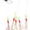 Eagle Claw Lazer Sharp L946 Sabiki Bait Rigs Urethane Aurora Wings - 4