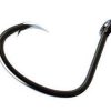 Eagle Claw TK4 Trokar Lancet Circle Non-Offset Hooks - 3/0 - Per 12