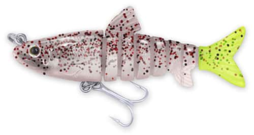 Egret Baits E-VM35 Vudu Mullet Lure Cajun Pepperchart - E-VM35 Cajun Pepperchart