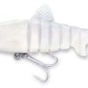 Egret Baits E-VM35 Vudu Mullet Lure White/Chart - E-VM35 White/Chart