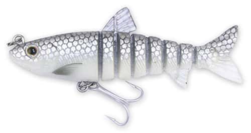 Egret Baits E-VM45 Vudu Mullet Lure Silver Streak - E-VM45 Silver Streak