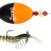 Egret Baits Oval Popping Cork/Vudu Shrimp Combo - Gold