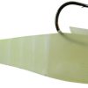 Egret Baits Vudu Shad - 3in - Glow/Chartreuse