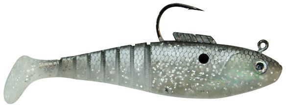 Egret Baits Vudu Shad - 4in - Silver Mullet