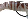 Egret Baits Vudu Weedless Shrimp - 3.5in - Tiger