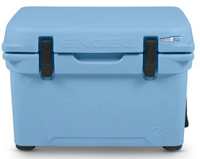 Engel 25 High-Performance Roto-Molded Cooler - 25 Quart - Arctic Blue