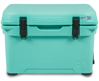 Engel 25 High-Performance Roto-Molded Cooler - 25 Quart - Seafoam