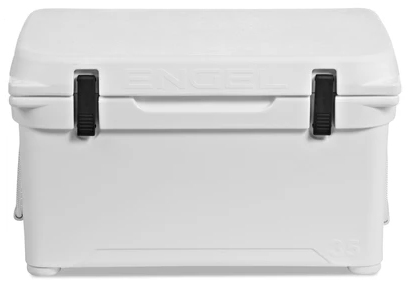 Engel 35 High-Performance Roto-Molded Cooler - 35 Quart - White