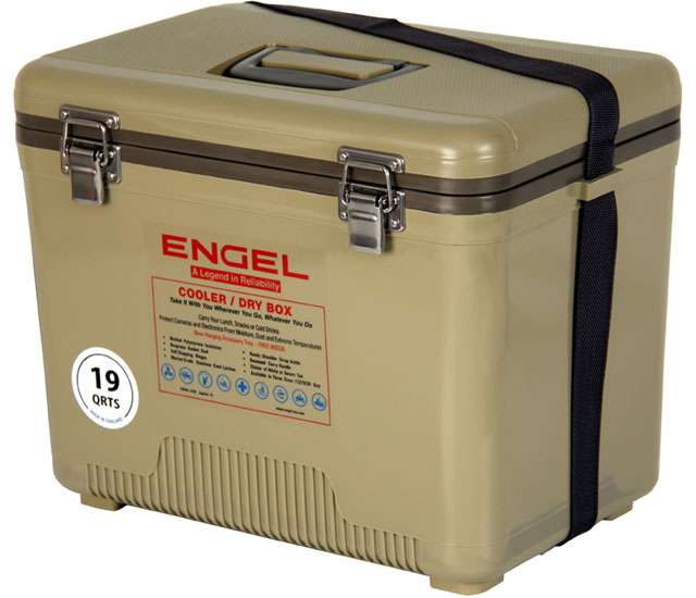 Engel Cooler/Dry Box 19Qt Tan - UC19-T