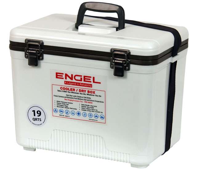 Engel UC19 Cooler/Dry Box 19Qt White