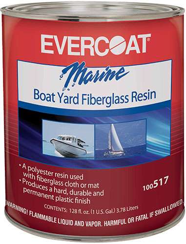 Evercoat 518 Boat Yard Fiberglass Resin - Quart